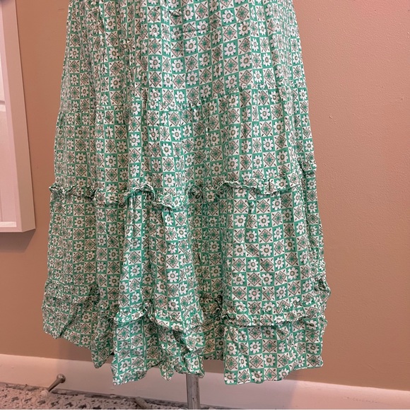 The cutest Oliver Bonas multilayer tiered skirt, perfect for spring! US size 10 - Picture 6 of 8